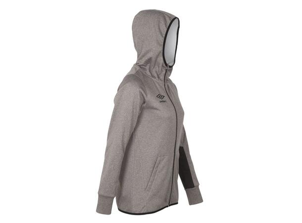 UMBRO Core Tech Hood Zip W19 Mörkgrå 42 Luvtröja med  dragkedja dam 